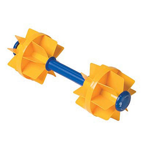 Kiefer water workout dumbbells with 6-inch diameter flo…