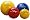 FitBall Exercise Balls by Gymnic - #FTBAL65- Blue/Purple  65cm (26