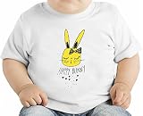 Happy bunny オーガニックベビーTシャツ 12 - 18 Months