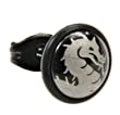 FAKE PLUG ANODIZED EARRING WITH DRAGON 18g/1.0mm - Sold As A Pair