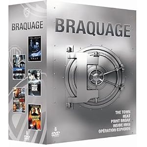 Braquage - Coffret - The Town + Heat + Point Break + Inside Man + Opération Espadon [Édition Limit