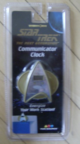 STAR TREK COMMUNICATOR CLOCK 1997