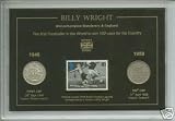 Billy Wright (Wolverhampton Wanderers Wolves & England) Football Legend Coin & Stamp Present Display Gift Set