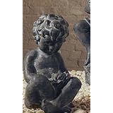 Essex Lead Tad With Frog Statue