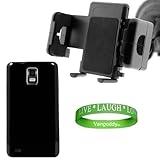 Quality BLACK Samsung Infuse 4G Adjustable Windshield with TPU Samsung Infu ....