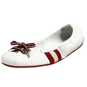 Bally Ladies Bunny Ballerina Flat by BALLY