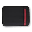 CaseCrown Neoprene Sleeve - Black/Red for 12 Inch Laptop