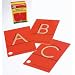 Sandpaper Tracing Uppercase Letters