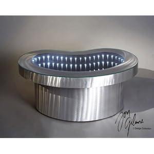 Nova Lighting IFT3039B Infinity Melting Cocktail Coffee Table,,Nova Lighting,IFT3039B,240201