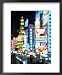Blurred Neon Lights at Night, Nanjing Dong Lu New Pedestrian Street, Nanjing Road, Shanghai, China Collections Framed Art Poster Print by Gavin Hellier, 18x22