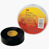 Scotch® 33+, Super Vinyl Electrical Tape, Black, 3/4 x 66'