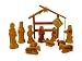Nativity Set From Bethlehem with Modern Style Stable.