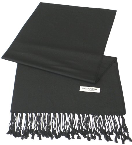 Plain Colour Design 100% Pashmina Shawl Scarf Wrap Stole Throw Seconds