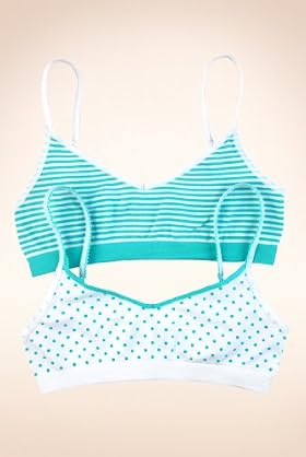 2 Pack - Older Girls' Santoni Seam Free Crop Tops