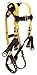 Full Body Harness, S, 425 Lb., Ylw/Blk