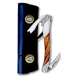Franmara Chateau Laguiole Grand Cru Style Waiter's Corkscrew, Grip: Olive Wood