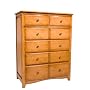 Simmons Furniture Serenade 6 Drawer Chest - Hazelnut