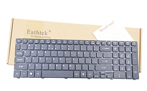 Eathtek New Genuine OEM Acer Aspire 7336, 7535, 7535G, 7540, 7540G, 7735, 7735Z, 7735ZG, 7736, 7736Z, 7736G, 7738, 7738G Series Laptop Keyboard