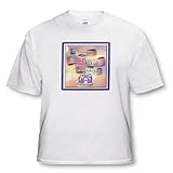 IMAGE OF Ribbon and Cake Happy 54th Birthday - White Infant Lap-Shoulder Tee (18M)