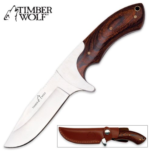 Timber Wolf Blazin Bowie Knife Timber Wolf Blazin Bowie Knife Hunting Knives