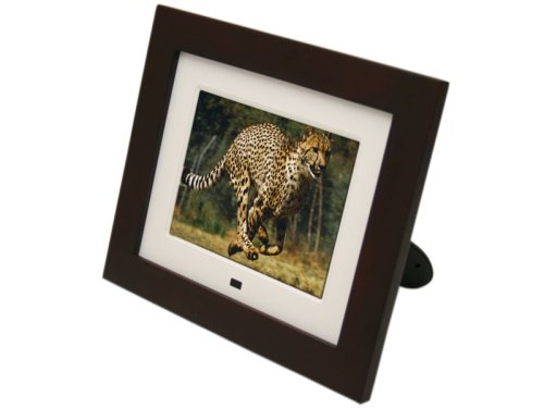 Mustek PF-D853AM 8-Inch Digital Photo Frame (Brown)