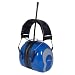 Radians Sound FX - Electronic AM/FM Radio - Hearing Protection - MP3 Jack - Blue