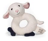 Apple Park Picnic Pal Organic 5 Soft Teething Toy, Lamby