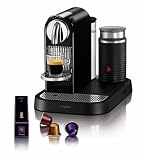 Nespresso CitiZ and Milk by Magimix M190 Coffee Machine, Limousine Black