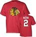Mens Chicago Blackhawks #2 Duncan Keith Name & Number Tshirt