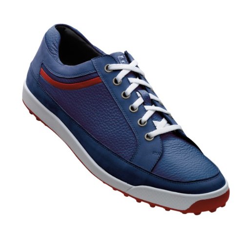 FootJoy Contour Casual Spikeless 54268 Men's Navy Ruby Red