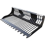 Skid-Steer Attachments: Barracuda Construction Rock Bucket - 75in., Model# 75-2B