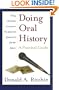 Doing Oral History