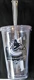 Vancouver Canucks Double Wall Tumbler with Straw