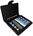 Piel Frama Black Ipad Luxury Leather Snap Closure Case w/ Black Inside Lining
