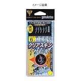 がまかつ(Gamakatsu) 小アジスキンサビキ(クリア)夜光塗MIX5本 銀 鈎7/ハリス1.5 SS-203