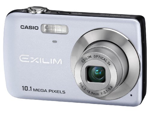 Casio EXILIM EX-Z33 BE Digitalkamera (10 Megapixel, 3-fach opt. Zoom, 6,4 cm (2,5 Zoll) Display) blau