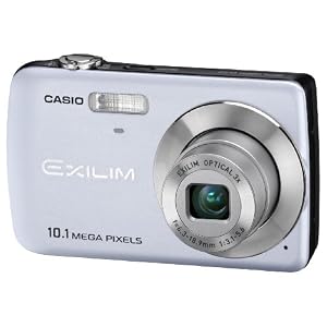 Casio EXILIM EX-Z33 BE Digitalkamera (10 Megapixel, 3-fach opt. Zoom, 6,4 cm (2,5 Zoll) Display) blau