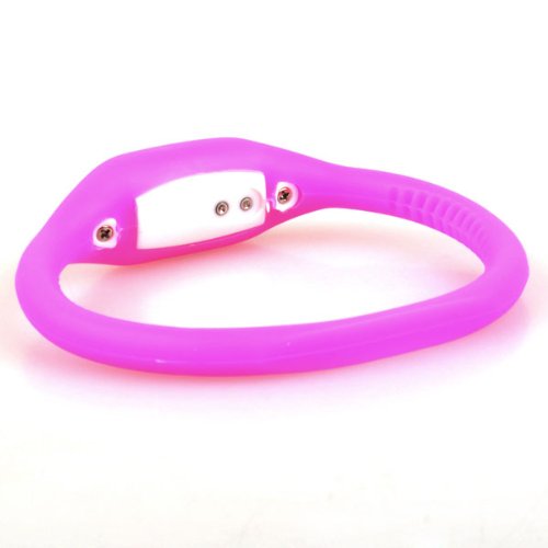 Neewer Pink Sport Band Pink Silicone Watch Date Time Water Resist