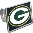 Green Bay Packers Large Zinc Trailer Hitch Cover - NFL Football Fan Shop Sports Team Merchandise