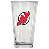 New Jersey Devils 3D Logo Pint Glass
