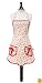 Jessie Steele Ava Bib Apron, Retro Cherries
