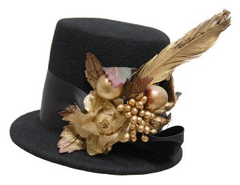 【帽子屋Waganse ミニハット Hurry Christmas 】 ハンドメイドで心を込めてお作りします
