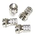4 x F-connectors f-type plugs for wf65 Sky+ Sky HD Twin coax cable.