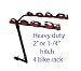 Heavy Duty 4 Bike Rack Mount Fit 2'' or 1/4'' Hitch