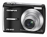 Olympus FE-310 8MP Digital Camera with 5x Optical Zoom (Black)