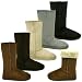 New Womens Black Snugg Tall Fur Classic Sheepskin Style Boots Sz 7