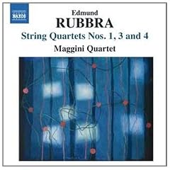 Edmund Rubbra : Quatuors � cordes n�1, 3 et 4