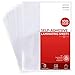 100-Pack Self-Adhesive Laminating Sheets by Office Square, Self-Seal, No Machine Needed, Letter Size, 4 Mil Thick