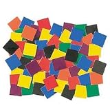 Roylco Double Color Mosaic Squares, Pack Of 10000 Squares