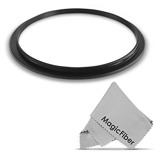 77MM Adapter Ring for Cokin P Series Filter Holder + Premium MagicFiber Microfiber Cleaning Cloth